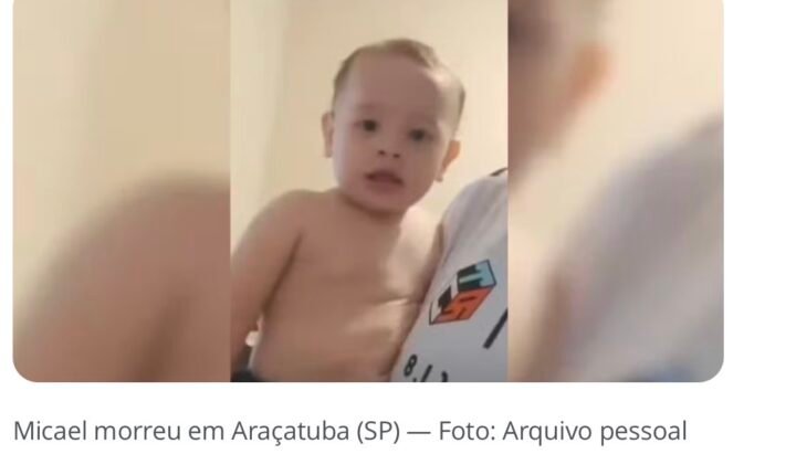 Bebê de 2 anos, vítima de agressões, tem morte cerebral confirmada em Araçatuba
