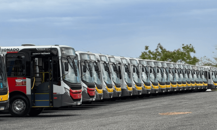 Rio Preto ganha nova frota de ônibus
