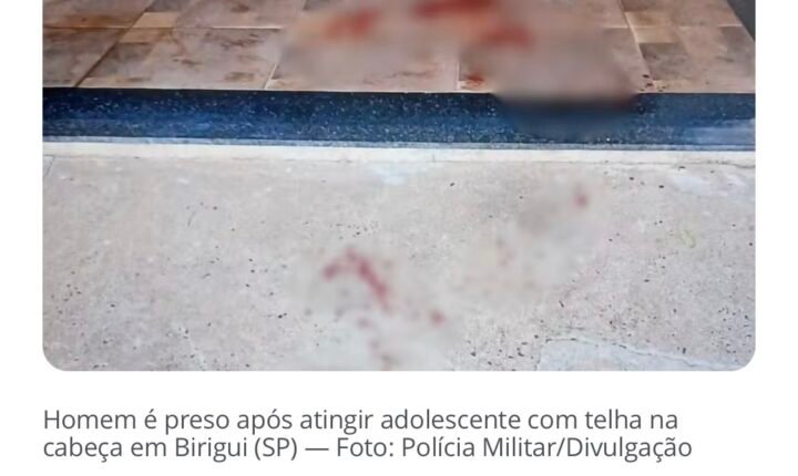 Homem é preso após arremessar telha na cabeça de adolescente durante briga de vizinhos