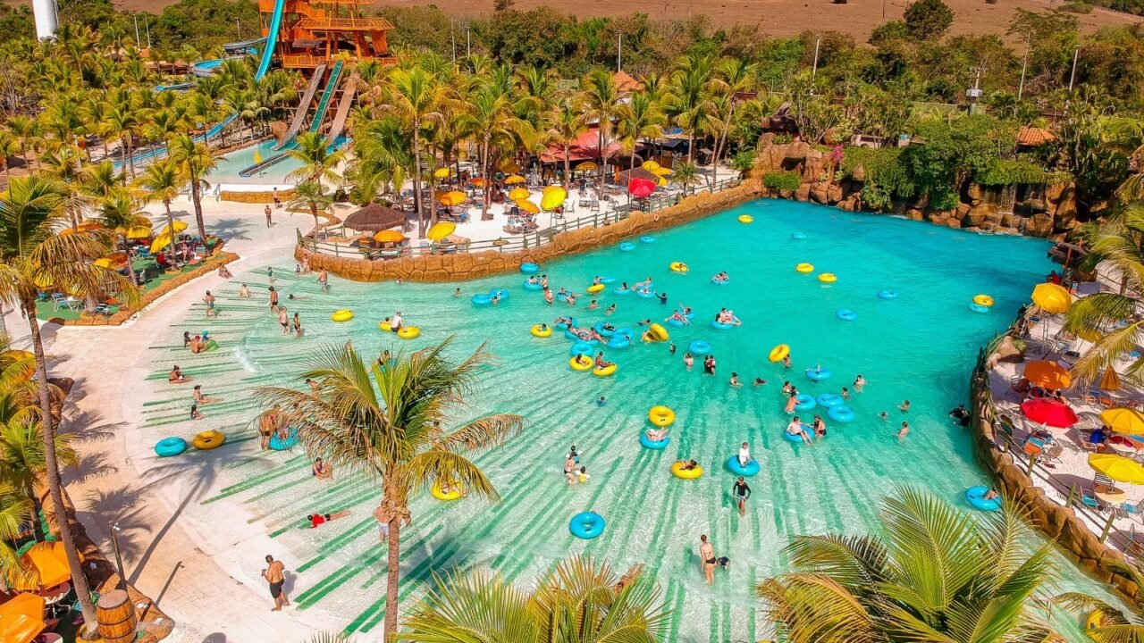 Parque Aquático de Olímpia é o mais visitado das Américas e o 3º do mundo