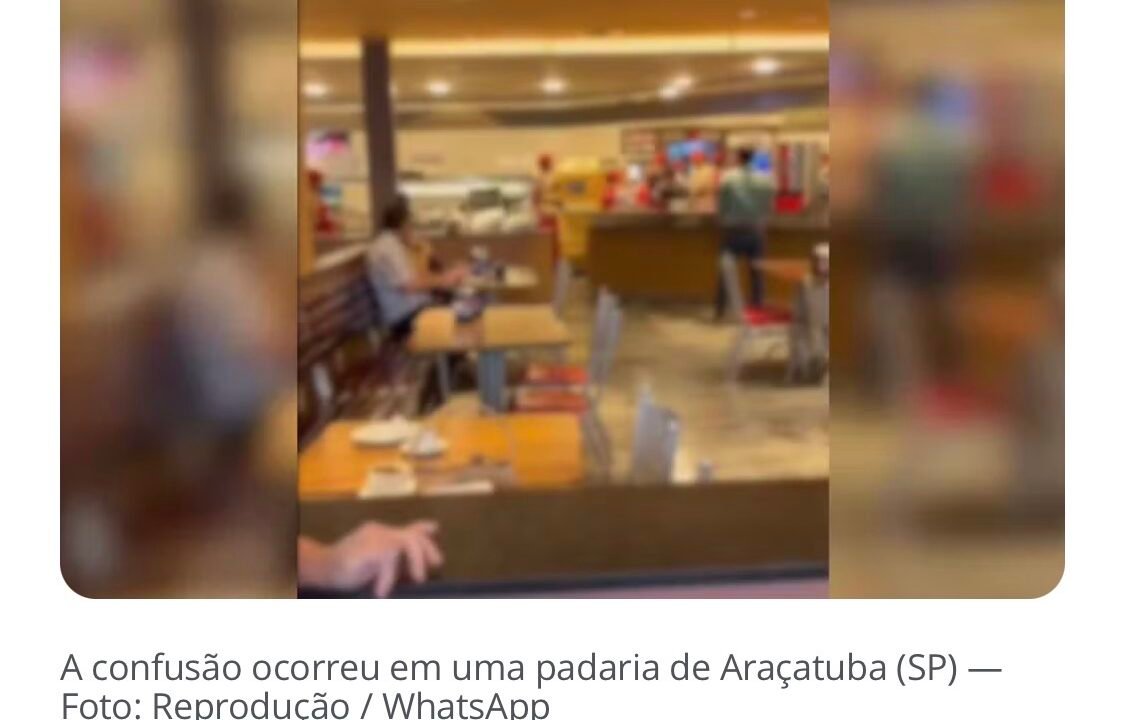 Briga por divergência política termina com funcionário esfaqueado em padaria de Araçatuba