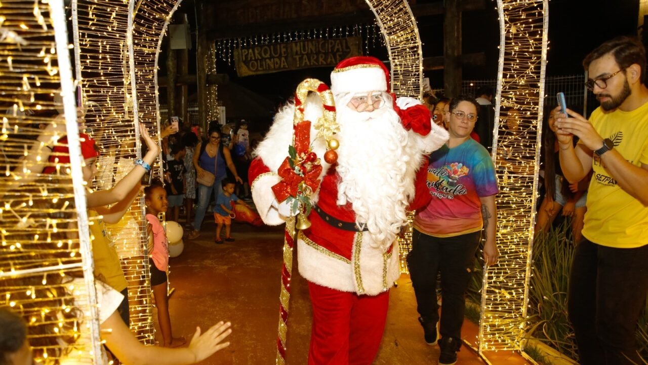 Setpar inaugura ‘Vila Encantada’ de Natal no Parque Olinda Tarraf em Rio Preto