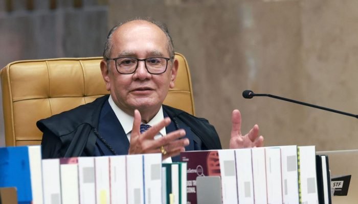 Ministro Gilmar Mendes em sessão plenária do STF (Supremo Tribunal Federal)  • Luiz Silveira...