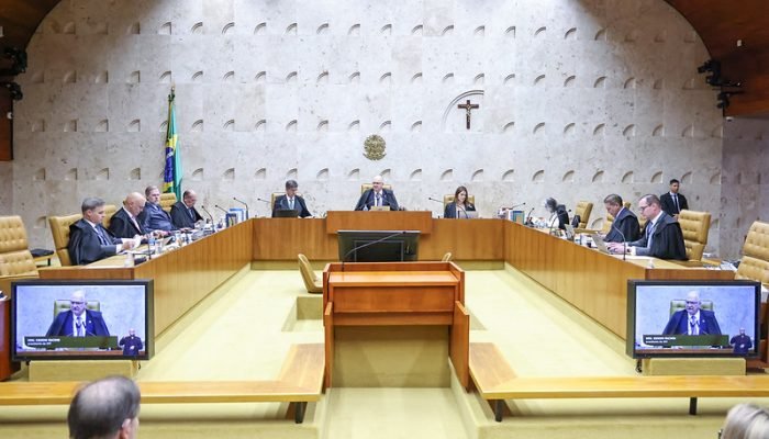 Sessão plenária do STF (Foto: Antonio Augusto / STF)