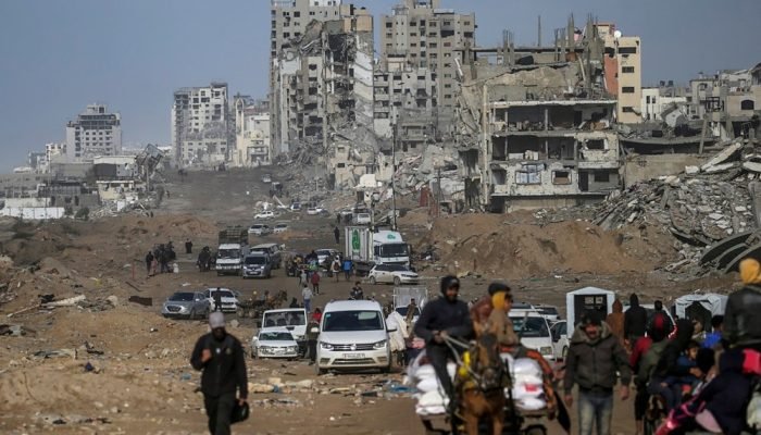 O dia a dia em Gaza durante o cessar-fogo entre Israel e o Hamas EFE/EPA/MOHAMMED SABRE