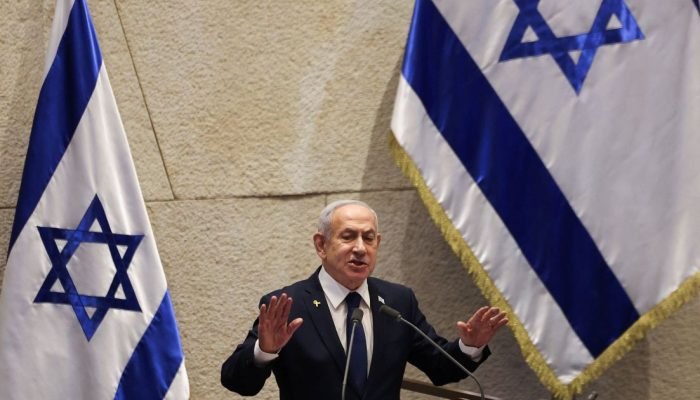 Benjamin Netanyahu em Jerusalém — 10.11.2025  • Ronen Zvulun/Reuters