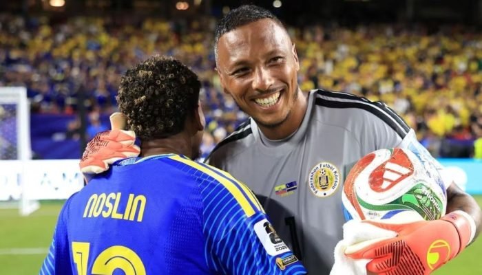 Goleiro de Curaçao garante ponto histórico com 15 defesas  • Divulgação/Fifa
