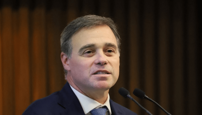 Ministro André Mendonça, do Supremo Tribunal Federal (STF) CHARLES SHOLL / BRAZIL PHOTO PRESS /...