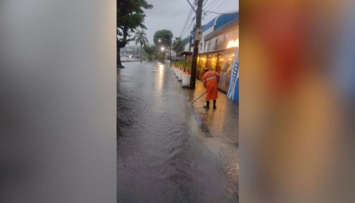 Alagamentos e bolsões d'água foram registrados na capital fluminense  • Centro de Operaçõe...