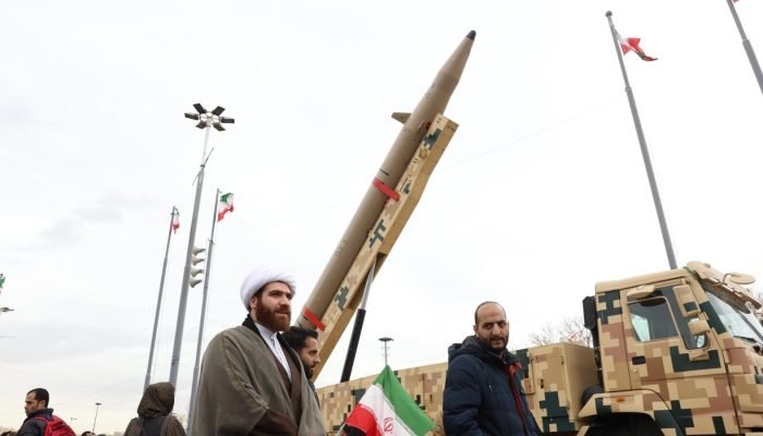 Comemoração dos 47 anos da Revolução Islâmica de 1979, em Teerã. (Foto: EFE/EPA/ABEDIN TAHE...