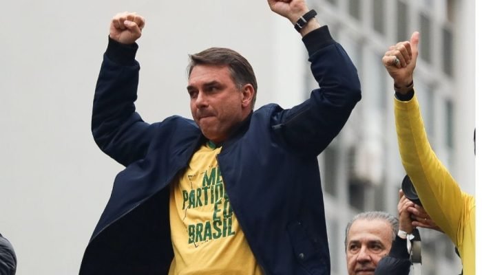 Flávio Bolsonaro VINICIUS NUNES/AGÊNCIA F8/ESTADÃO CONTEÚDO