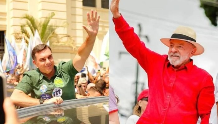 Flávio e Lula Vittor Sales e Ricardo Stuckert