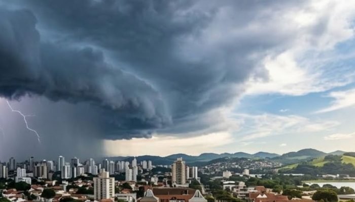 Avanço de sistema meteorológico reforça instabilidades e aumenta risco de chuva forte no Rio G...