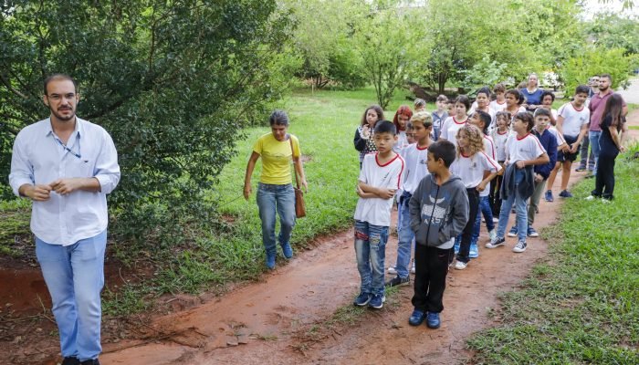 Projeto pedagógico do Semae - Heróis das Águas. 19/04/23. Foto: Ivan Feitosa/Pref. Rio Preto