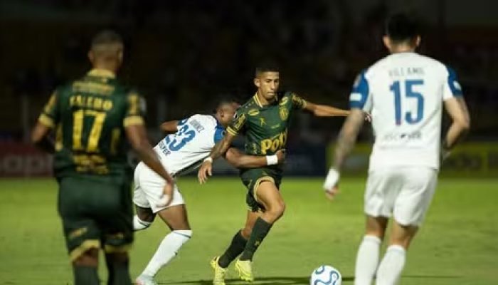 SP - MIRASSOL - 07/05/2026 - COPA LIBERTADORES 2026, MIRASSOL X LDU - 32 Igor Formiga jogador do Mirassol durante partida contra o LDU no estadio Jose Maria de Campos Maia pelo campeonato Copa Libertadores 2026. Foto: Joisel Amaral/AGIF