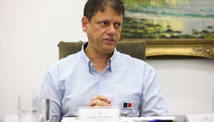 O governador de São Paulo se reuniu com o relator da ação sobre a Sabesp, o ministro Cristiano...