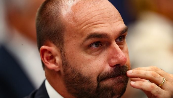 Ex-deputado federal Eduardo Bolsonaro (PL) WILTON JUNIOR/ESTADÃO CONTEÚDO