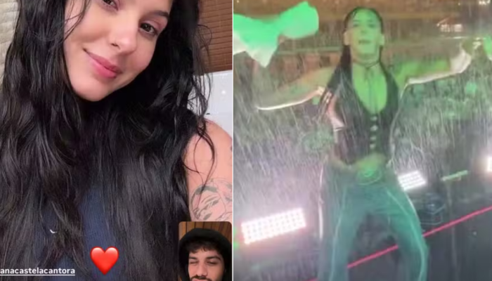 Ana Castela mostra temporal que encarou em show e papo com Zé Felipe logo depois  • Reproduç...