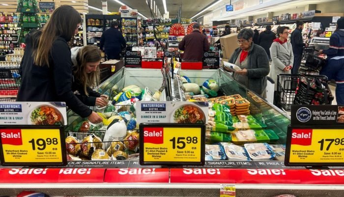 Supermercado em Chicago, EUA em 22/11/2022  • REUTERS/Jim Vondruska/File Photo