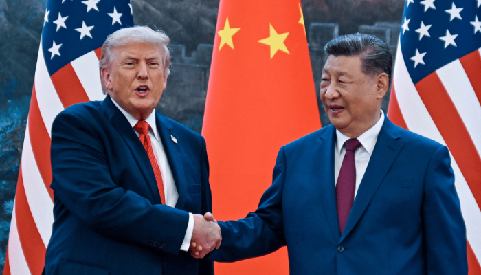 Trump e Xi Jinping tratarão sobre inteligência artificial, Irã e comércio KENNY HOLSTON / POO...