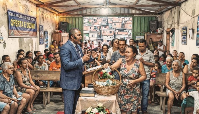 No "evangelho da prosperidade", a fé é transformada em barganha com Deus em troca de bens mater...