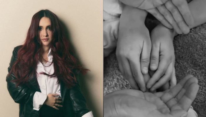 Atriz revelou nascimento da segunda filha, Fernanda  • Instagram/Dulce María