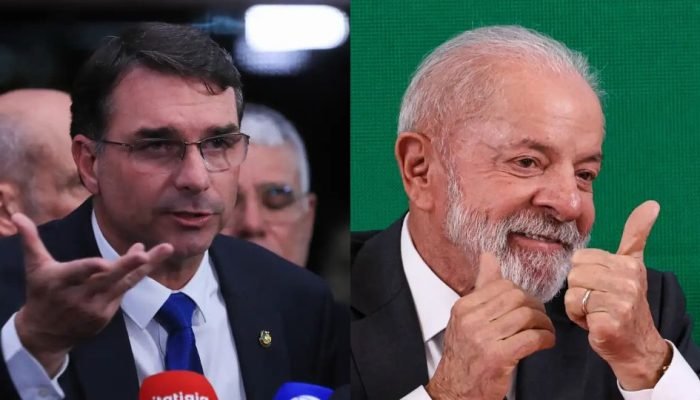 Principais pré-candidatos ao Palácio do Planalto em 2026, Flávio Bolsonaro e Lula têm platafo...