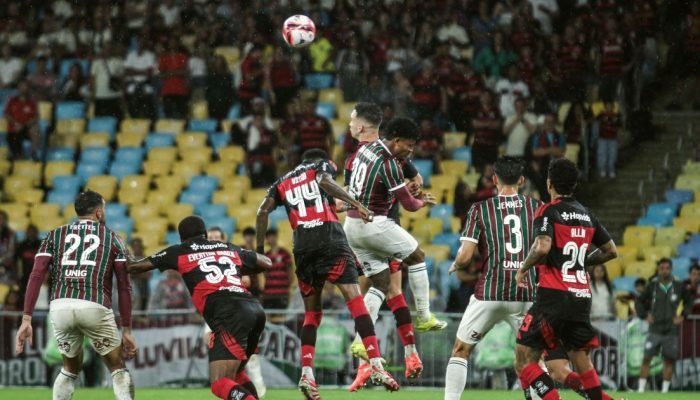 Lance de Fluminense x Flamengo pelo Campeonato Carioca  • LUCAS MERÇON / FLUMINENSE F.C.