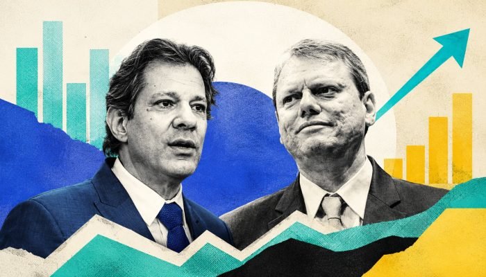Fernando Haddad e Tarcísio de Freitas têm os melhores desempenhos nas pesquisas em São Paulo. ...