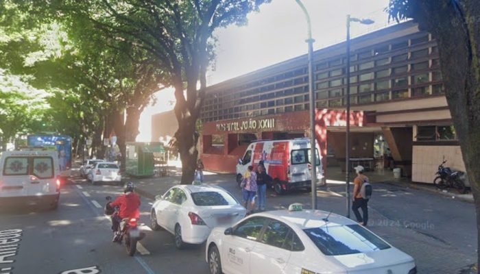 Hospital João XXIII, onde "Sicário" está internado em estado gravíssimo. (Foto: reprodução/...