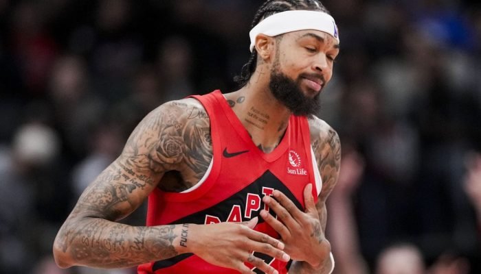 Brandon Ingram, ala do Toronto Raptors  • Photo by Kevin Sousa/Getty Images