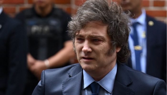 Milei deu declaração em momento de tensão com o governo brasileiro Luis ROBAYO / AFP