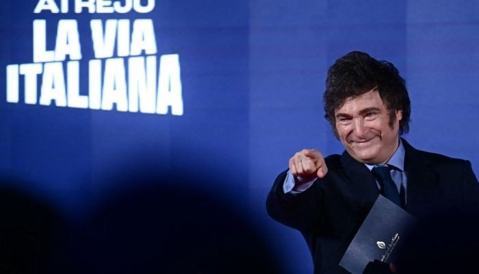 javier milei Filippo Monteforte/AFP