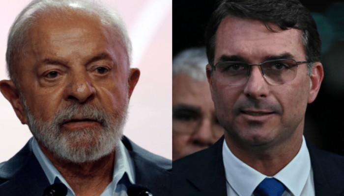Flávio Bolsonaro é rejeitado por 50% dos eleitores, enquanto Lula não receberia o voto de 49% ...