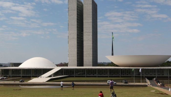 Palácio do Congresso Nacional na Esplanada dos Ministérios em Brasília Fabio Rodrigues Pozzebo...