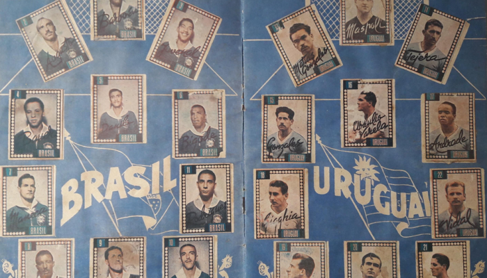 Página mostra a equipe brasileira