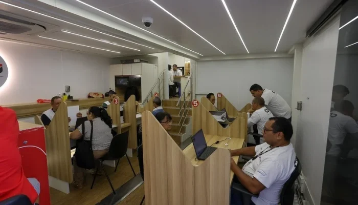 O atendimento da CDHU Móvel é aberto ao público e não exige agendamento prévio. Foto: Divulg...